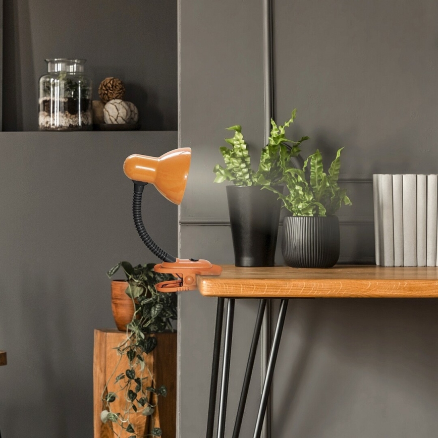 Rabalux 4258 - lampa med klämma DENNIS 1xE27/40W/230V