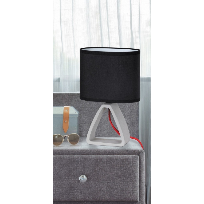 Rabalux 4338 - Bordslampa HENRY 1xE14/40W/230V svart