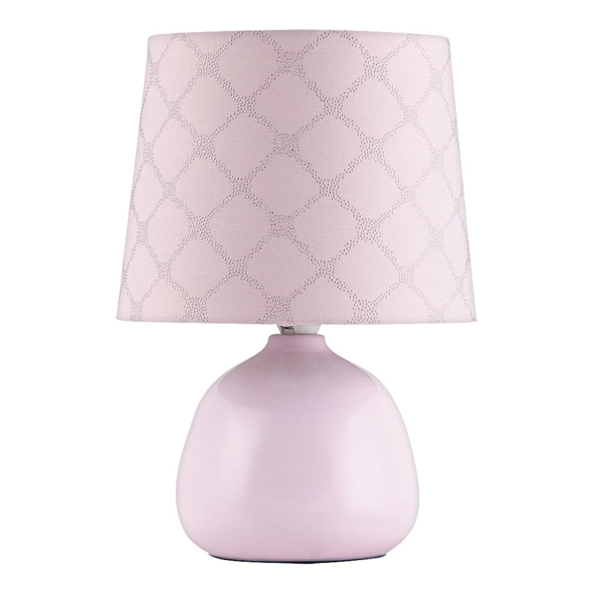 Rabalux 4384 - Bordslampa ELLIE E14/40W rosa
