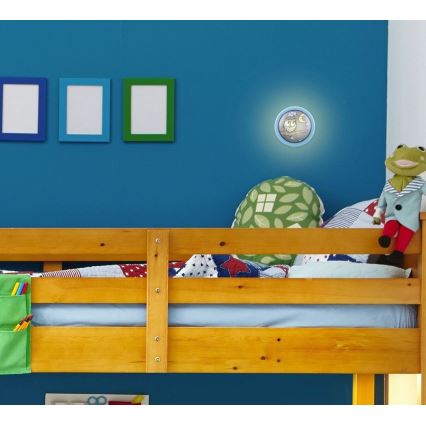 Rabalux - LED-väggbelysning för barn LED/0,3W/2x AA