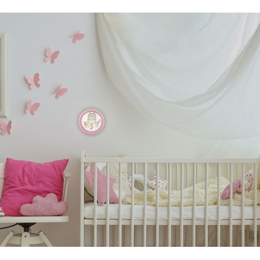 Rabalux - LED-väggbelysning för barn LED/0,3W/2xAA