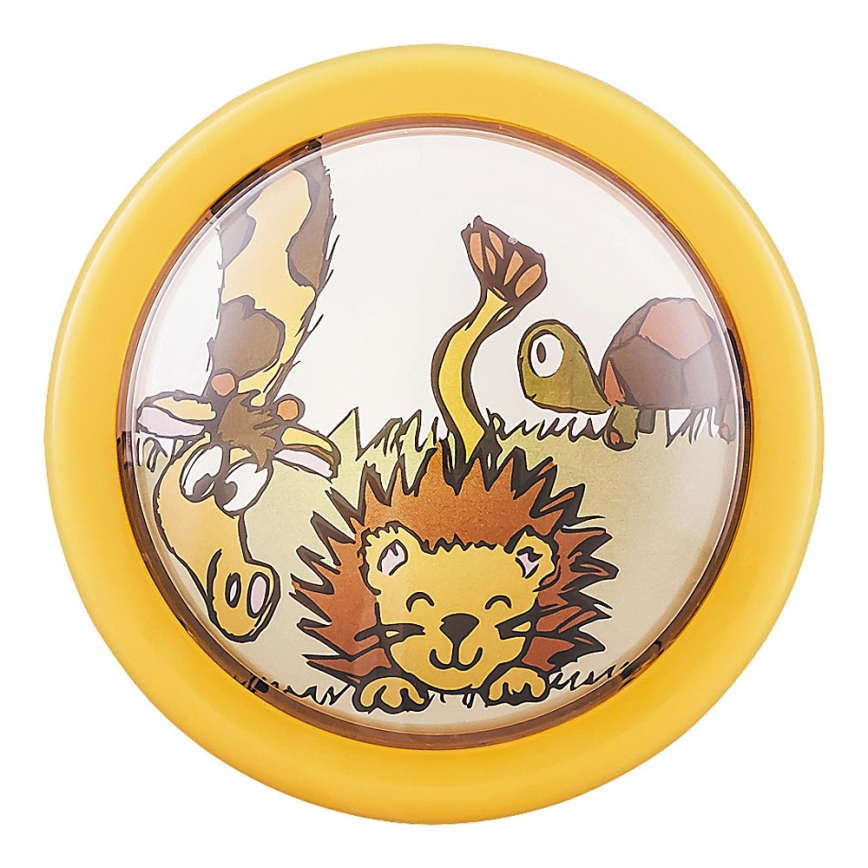 Rabalux 4565 - LED Väggbelysning Barnrum LEON LED/0,3W/2xAA