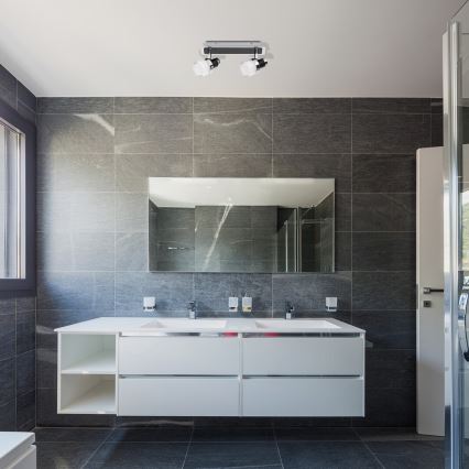 Rabalux - LED spotlight HAROLD 2xLED/5W/230V IP44