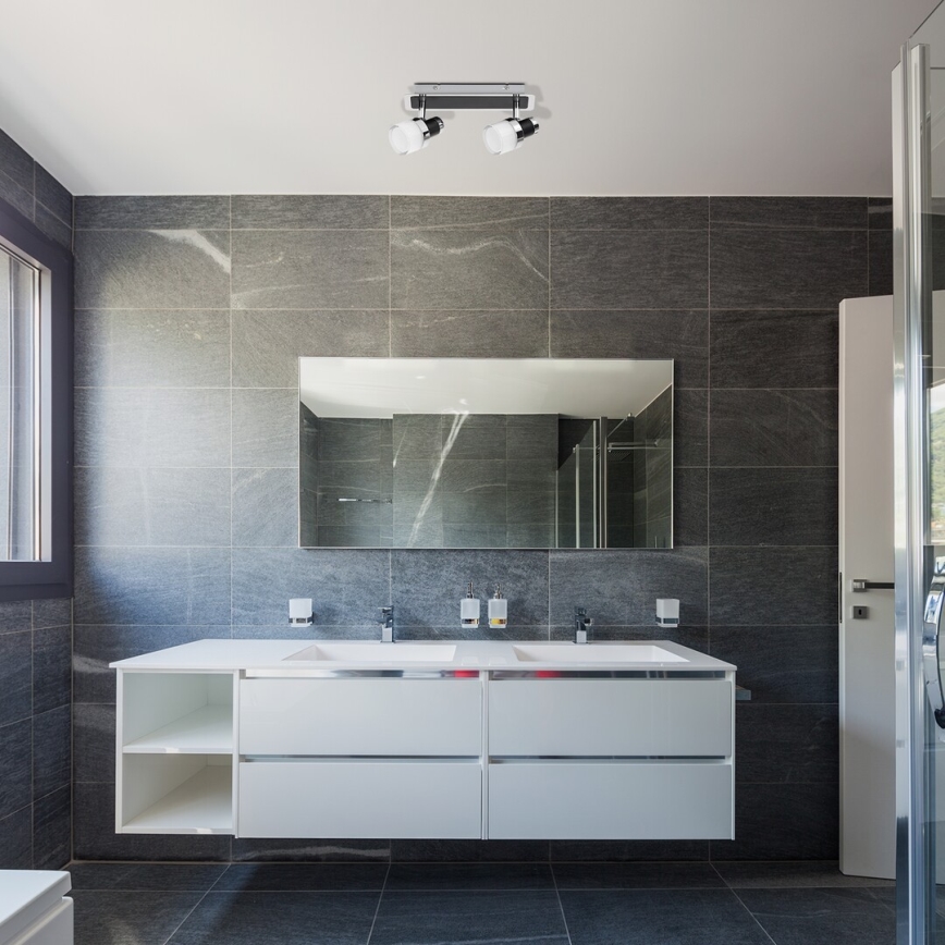 Rabalux - LED spotlight HAROLD 2xLED/5W/230V IP44