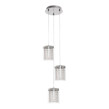 Rabalux 5044 - LED Ljuskrona med snöre ASTRELLA 3xLED/6W/230V