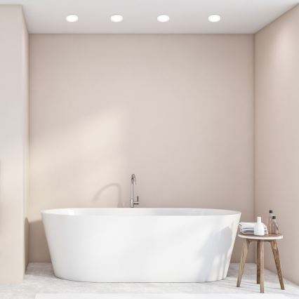 Rabalux - LED badrumstaklampa LED/3W/230V IP44 vit