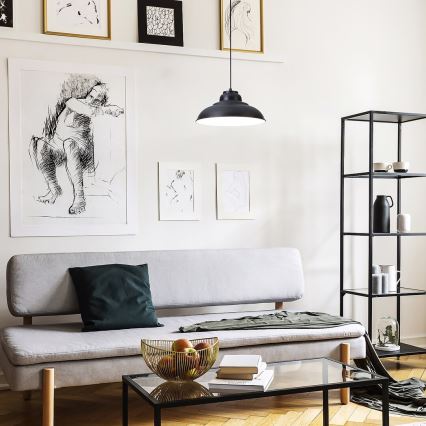 Rabalux - Pendellampa med kabel 1xE27/60W/230V Ø 31 cm
