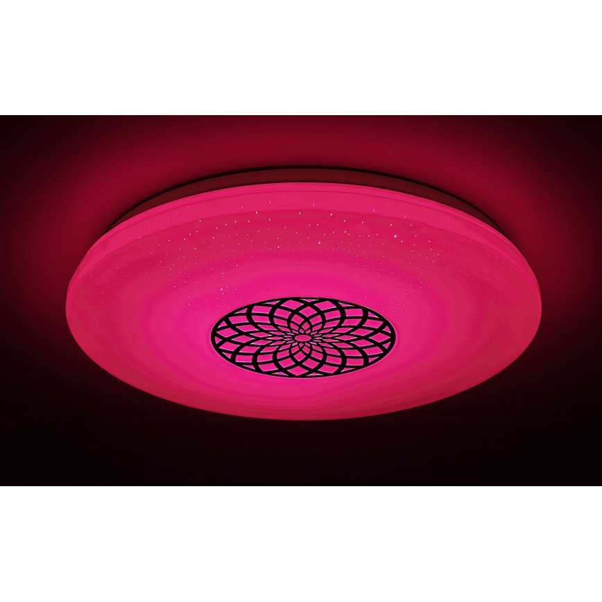 Rabalux - LED RGB dimbar taklampa LED/24W/230V 3000-6500K Wi-Fi Tuya Ø 39,5 cm + fjärrkontroll