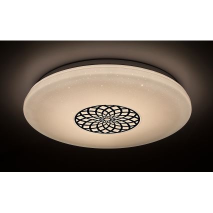 Rabalux - LED RGB dimbar taklampa LED/24W/230V 3000-6500K Wi-Fi Tuya Ø 39,5 cm + fjärrkontroll