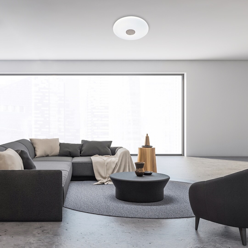 Rabalux - LED RGB dimbar taklampa LED/40W/230V 3000-6500K Wi-Fi Tuya Ø 60 cm + fjärrkontroll