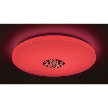 Rabalux - LED RGB dimbar taklampa LED/40W/230V 3000-6500K Wi-Fi Tuya Ø 60 cm + fjärrkontroll
