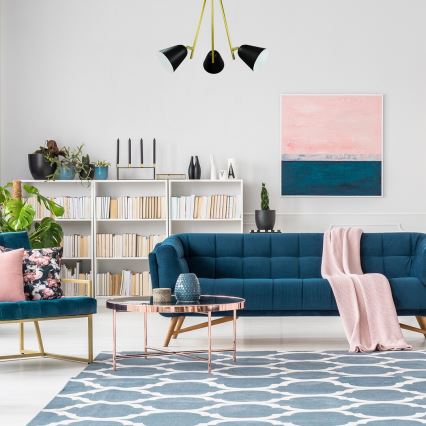 Rabalux 5376 - Hängande Ljuskrona ALDER 3xE14/40W/230V