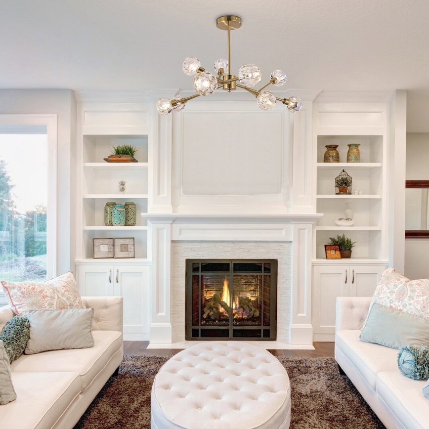 Rabalux 5395 - Hängande Ljuskrona KASSIA 9xG9/5W/230V