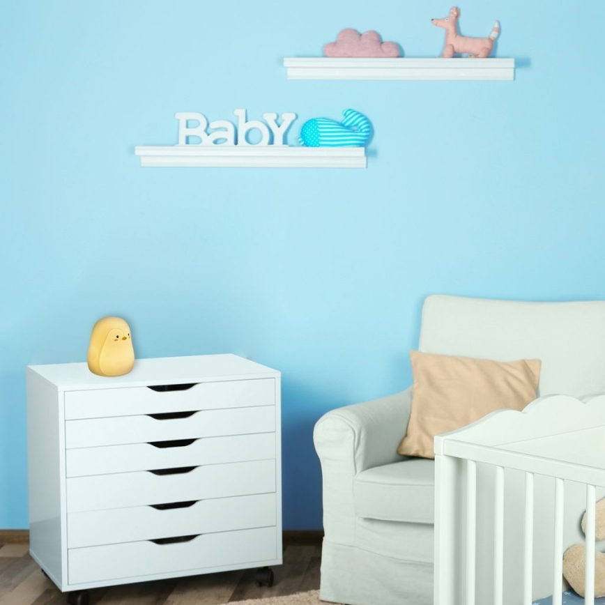 Rabalux - LED RGB Barnlampa LED/0,4W 1200 mAh pingvin