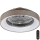 Rabalux 5420 - LED Dimbar lampa med fläkt BENICIO LED/35W/230V + fjärrkontroll