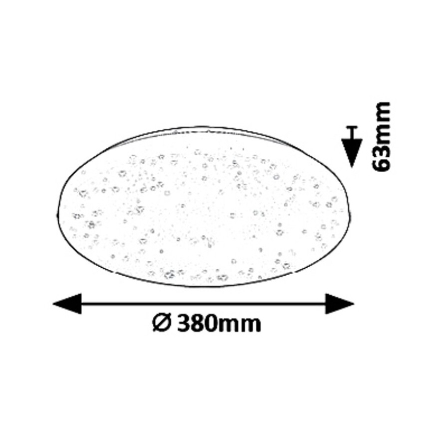 Rabalux - LED taklampa LED/32W/230V diameter 38 cm