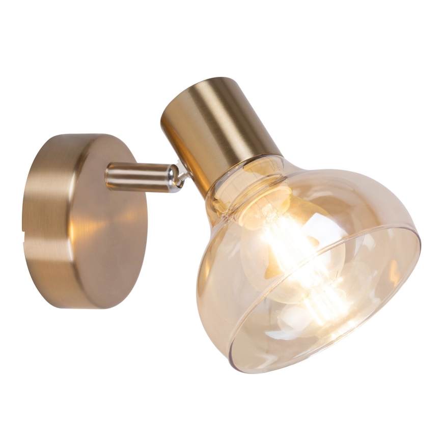 Rabalux 5546 - Väggbelysning HOLLY 1xE14/40W/230V guld