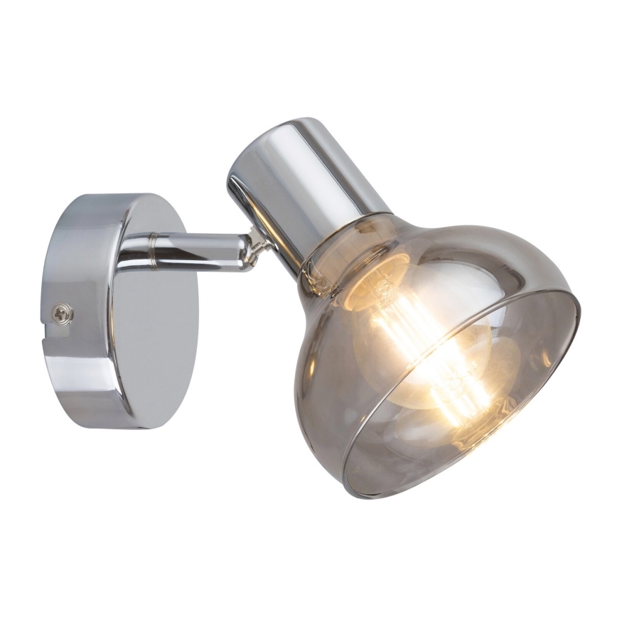 Rabalux 5555 - Väggbelysning HOLLY 1xE14/40W/230V glänsande krom