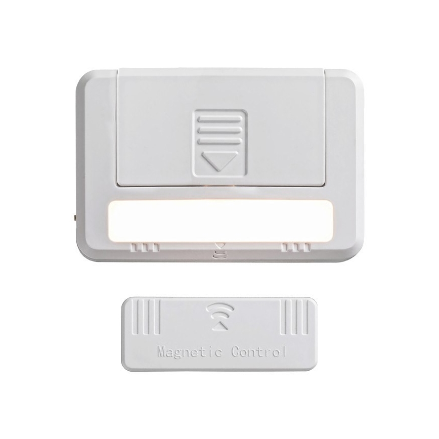 Rabalux - KIT 2xLED Skåpbelysning LED/0,5W/3V 2xAAA