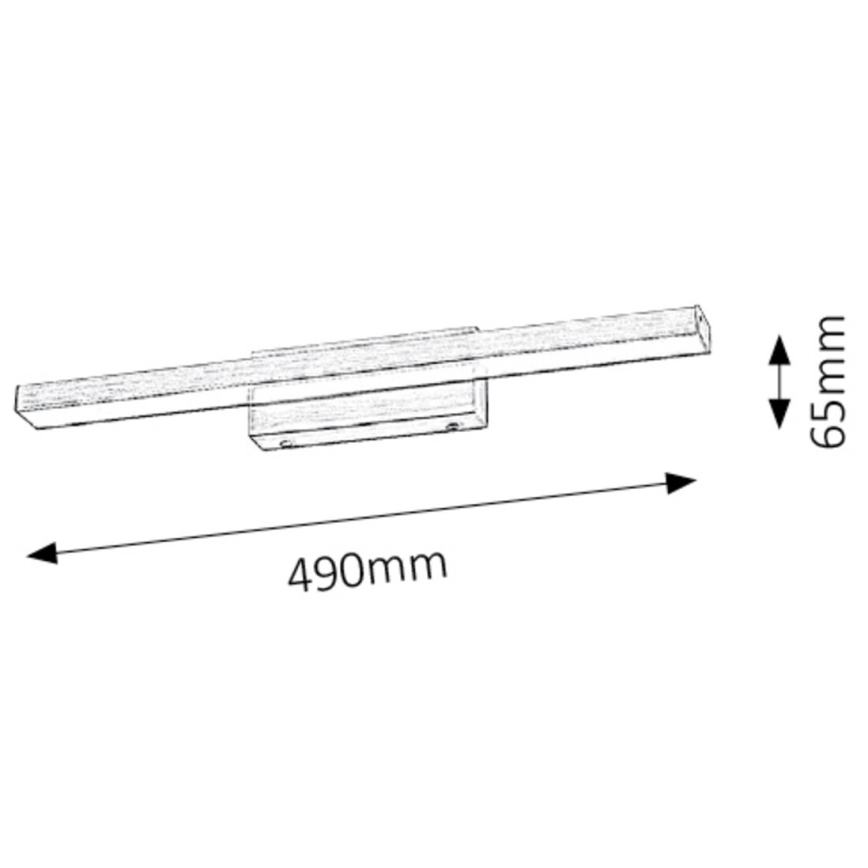 Rabalux - LED-spegelbelysning för badrum LED/12W/230V IP44