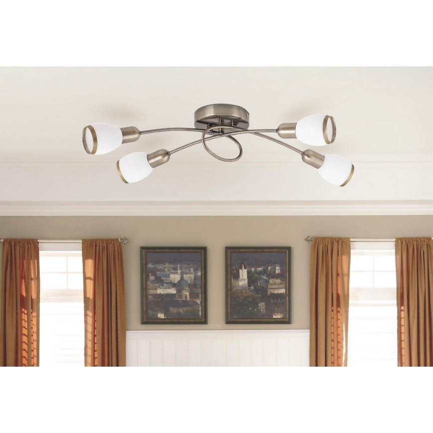 Rabalux 5973 - Takbelysning ELITE 4xE14/40W