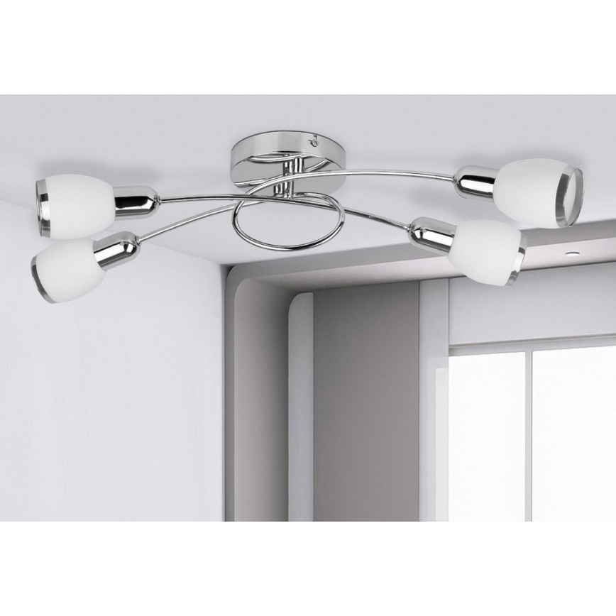 Rabalux 6063 - Takbelysning ELITE 4xE14/40W/230V