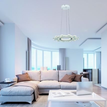 Rabalux 6210 - LED Ljuskrona med snöre FELICITY LED/30W/230V