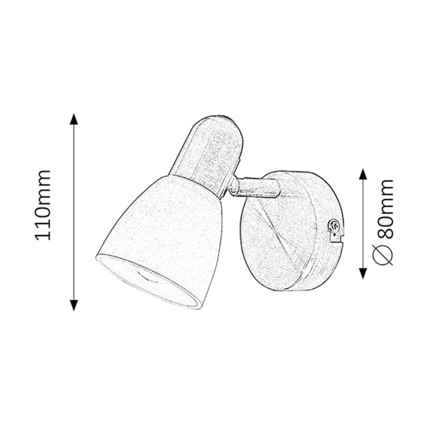 Rabalux 6306 - Spotlight SOMA 1xE14/40W/230V