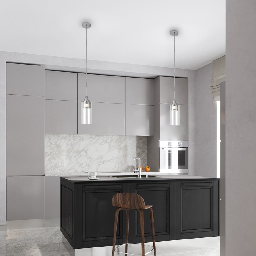 Rabalux 6349 - LED Ljuskrona med snöre CANDICE LED/5W/230V