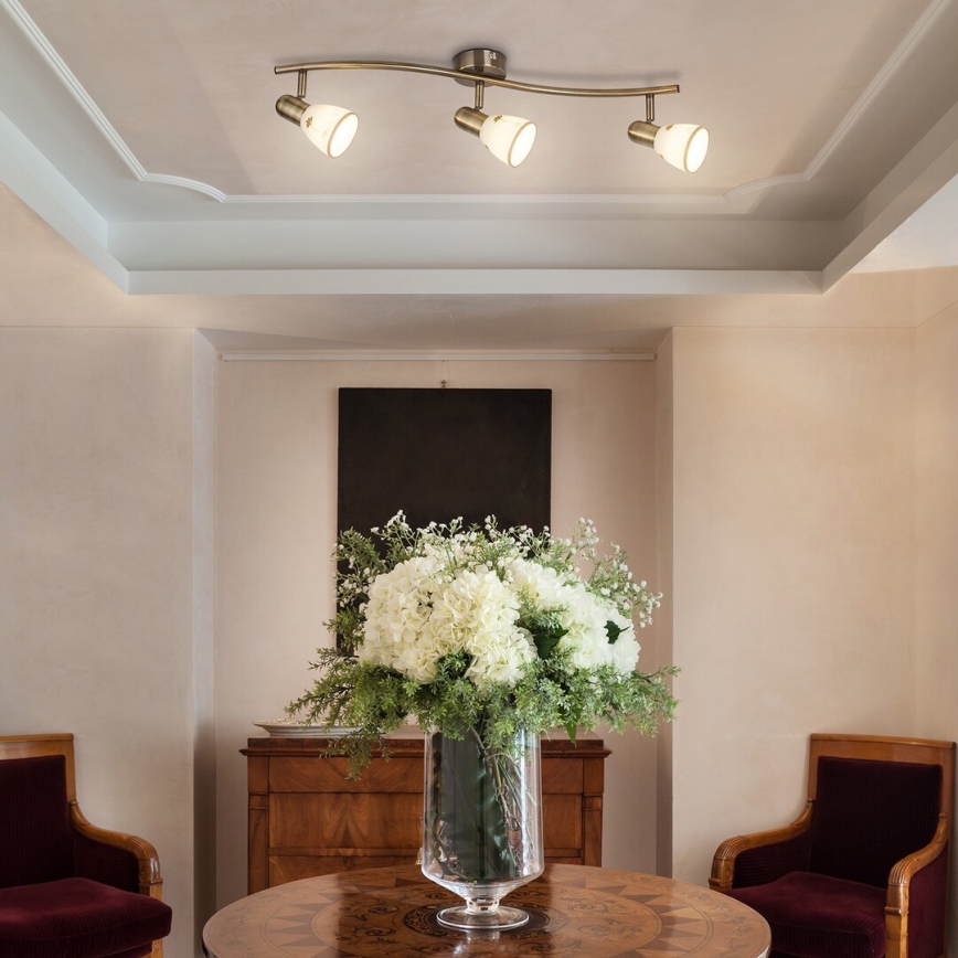 Rabalux 6358 - Spotlight ART blomma 3xE14/40W/230V