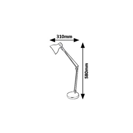 Rabalux 6409 - Bordslampa BilTER 1xE14/11W/230V