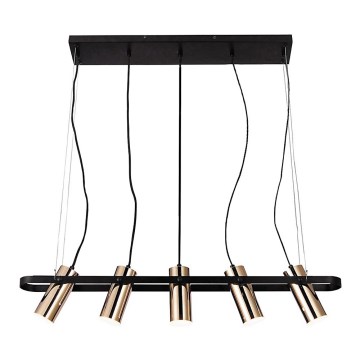 Rabalux 6430 - LED Ljuskrona med snöre RAVEN LED/25W/230V