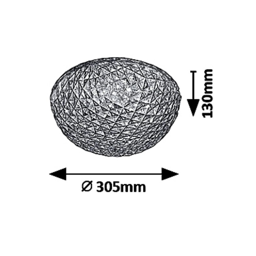 Rabalux - LED-taklampa JILLIAN LED/18W/230V Ø 30,5 cm