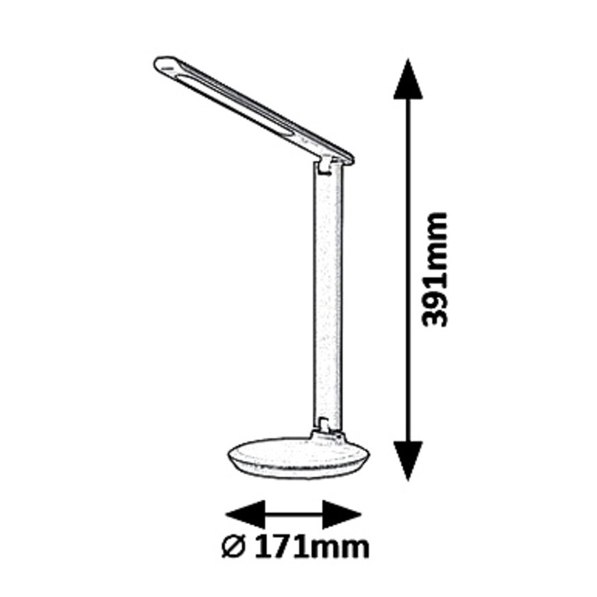 Rabalux 6980 - LED Dimbar Bordslampa OSIAS LED/9W/230V