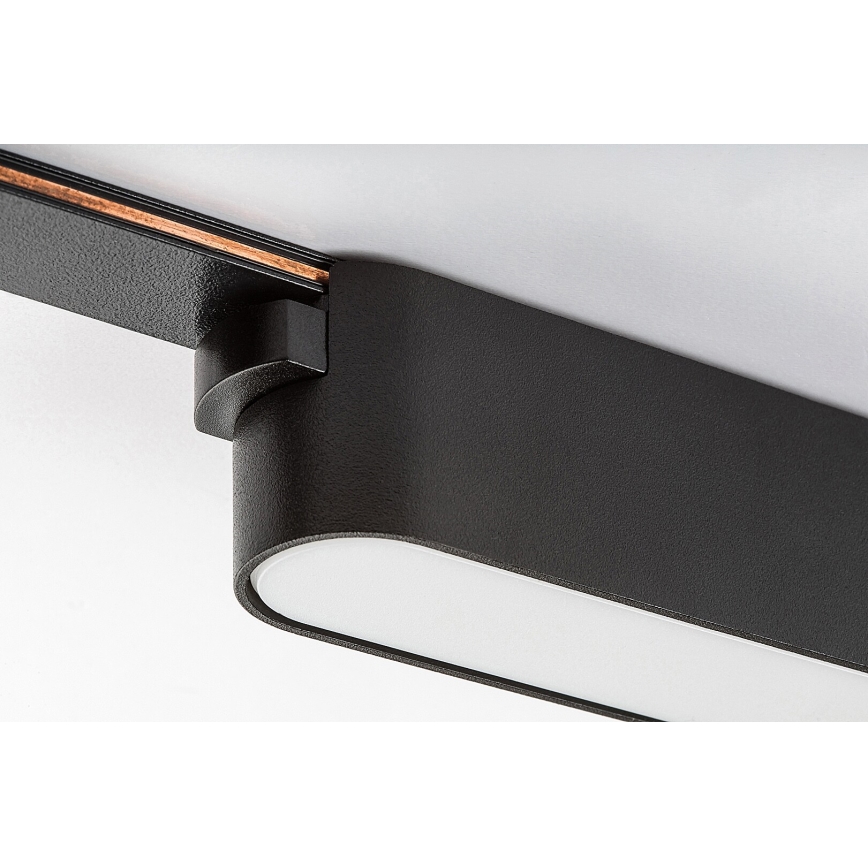 Rabalux - LED Takljus för 1-fas skenssystem LED/12W/24V 3000K 22 cm svart