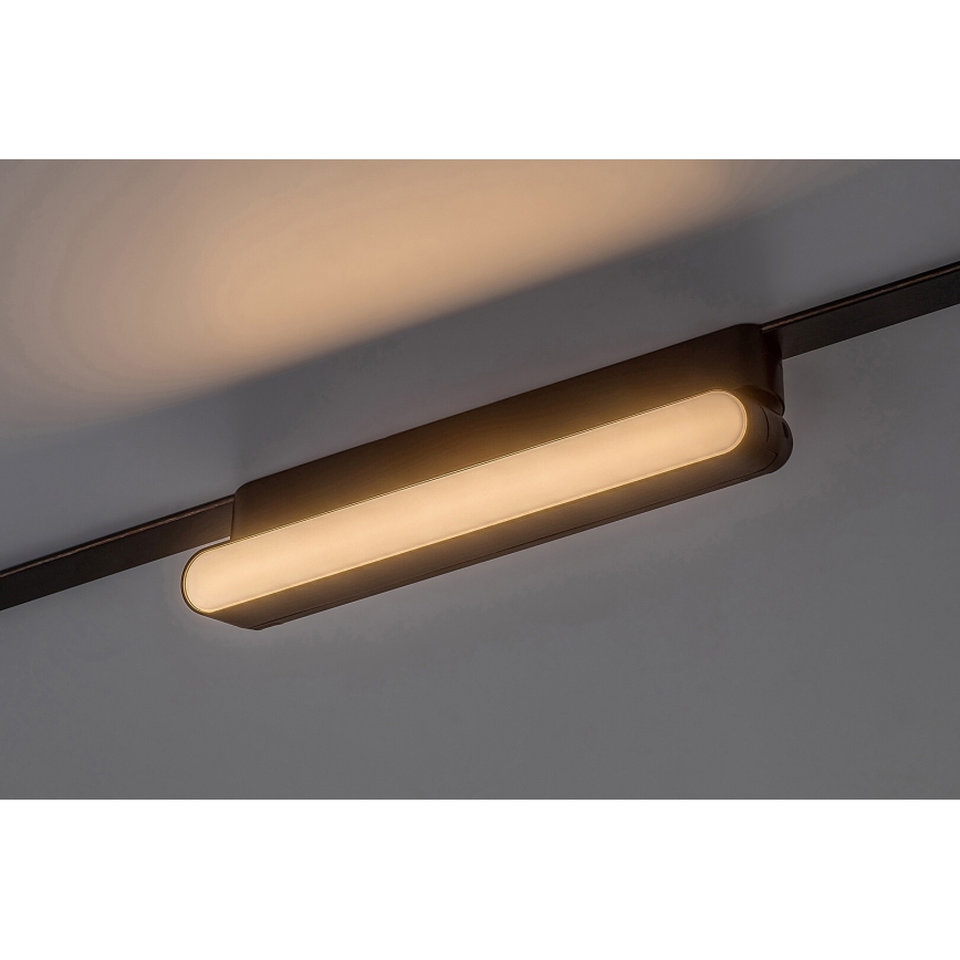 Rabalux - LED Takljus för 1-fas skenssystem LED/12W/24V 3000K 22 cm svart