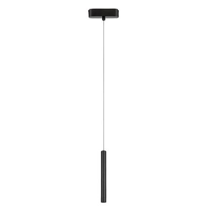 Rabalux - LED ljuskrona med textilsladd för 1-fas skensystem LED/5W/24V 3000K svart