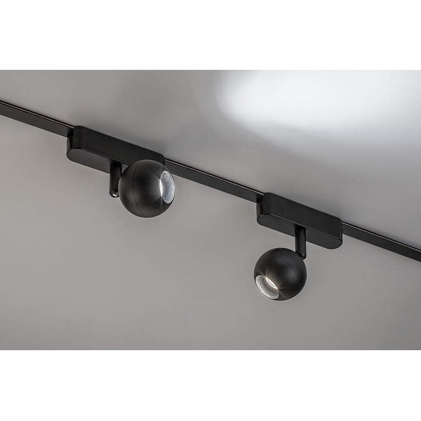 Rabalux - LED Spotlight för 1-fas skensystem LED/5W/24V 4000K svart