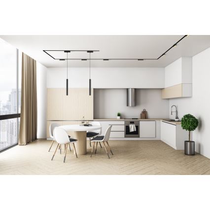 Rabalux - LED Dimbar taklampa för 1-fas skensystem LED/12W/24V 2700-5500K Wi-Fi Tuya 22 cm svart
