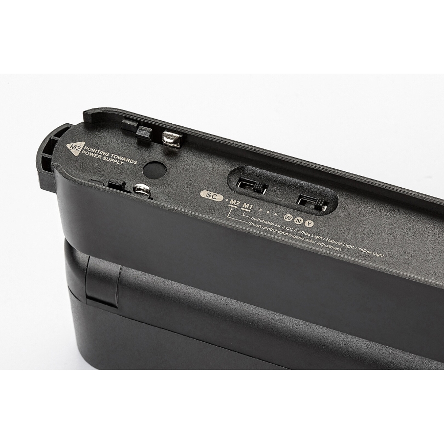 Rabalux - LED Dimbar taklampa för 1-fas skensystem LED/13W/24V 2700-5500K Wi-Fi Tuya 33 cm svart