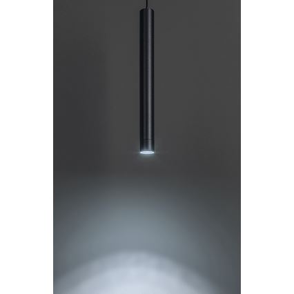 Rabalux - LED ljusreglerad ljuskrona på textilsladd för 1-fas skensystem LED/5W/24V 2700-5500K Wi-Fi Tuya svart