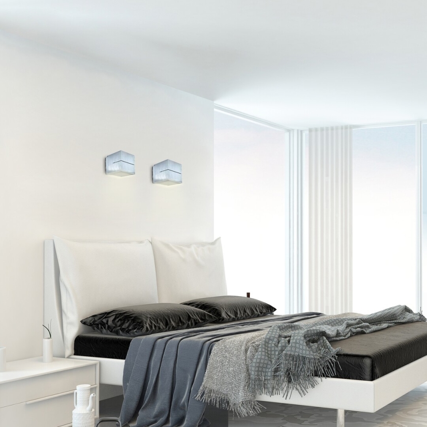 Rabalux - Vägglampa  1xG9/10W/230V grå