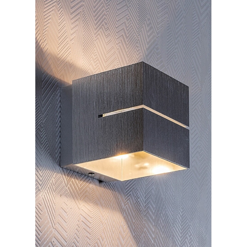 Rabalux - Vägglampa  1xG9/10W/230V grå