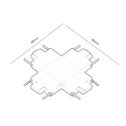 Rabalux - Ljuskontakt i skensystem typ +