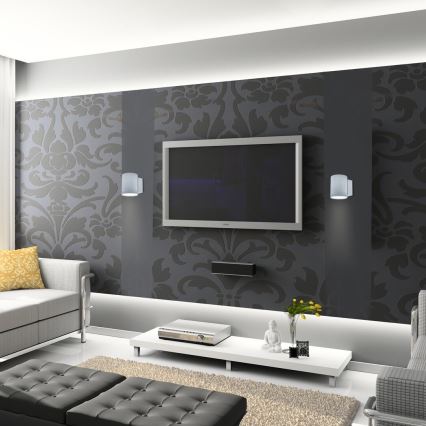 Rabalux - Vägglampa  1xG9/10W/230V grå