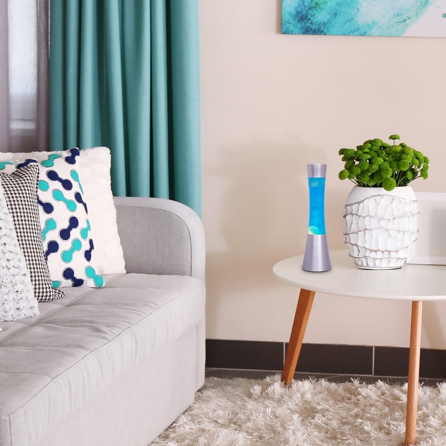 Rabalux  - Lava lampa MINKA 1xGY6,35/20W/230V blå