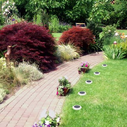 Rabalux - LED RGB Solcellslampa LED/0,6W/3,7V IP65 1200 mAh