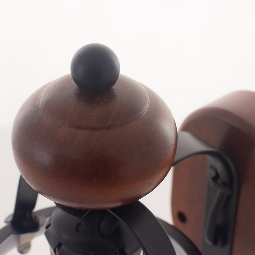 Rabalux - Vägglampa E27/60W/230V valnöt