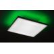 Rabalux - LED RGB dimbar taklampa LED/24W/230V 3000-6500K 40x40 cm+ fjärrkontroll