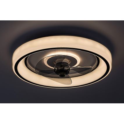 Rabalux - LED dimbar takfläkt LED/67W/230V 3000-6000K + fjärrkontroll